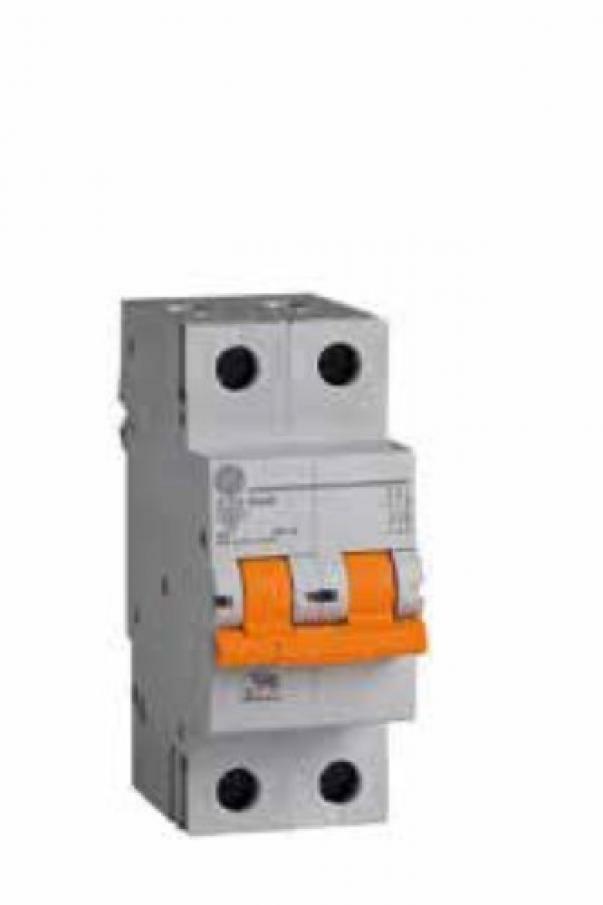 ge power controls it ge power controls it interruttore magnetotermico 6a 4,5ka 2p 2 moduli 690704 - foto 1