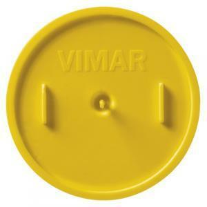 Coperchio antimalta d60mm giallo v71011