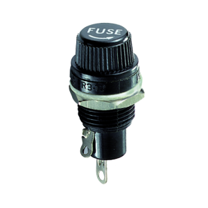 Portafusibile da pannello  per fusibili 5x20mm 10a 250v - 0900127