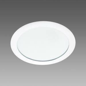 Slim lex 2.0 faretto led rotondo da incasso e plafone 18w luce naturale 4000k colore bianco 2215951000