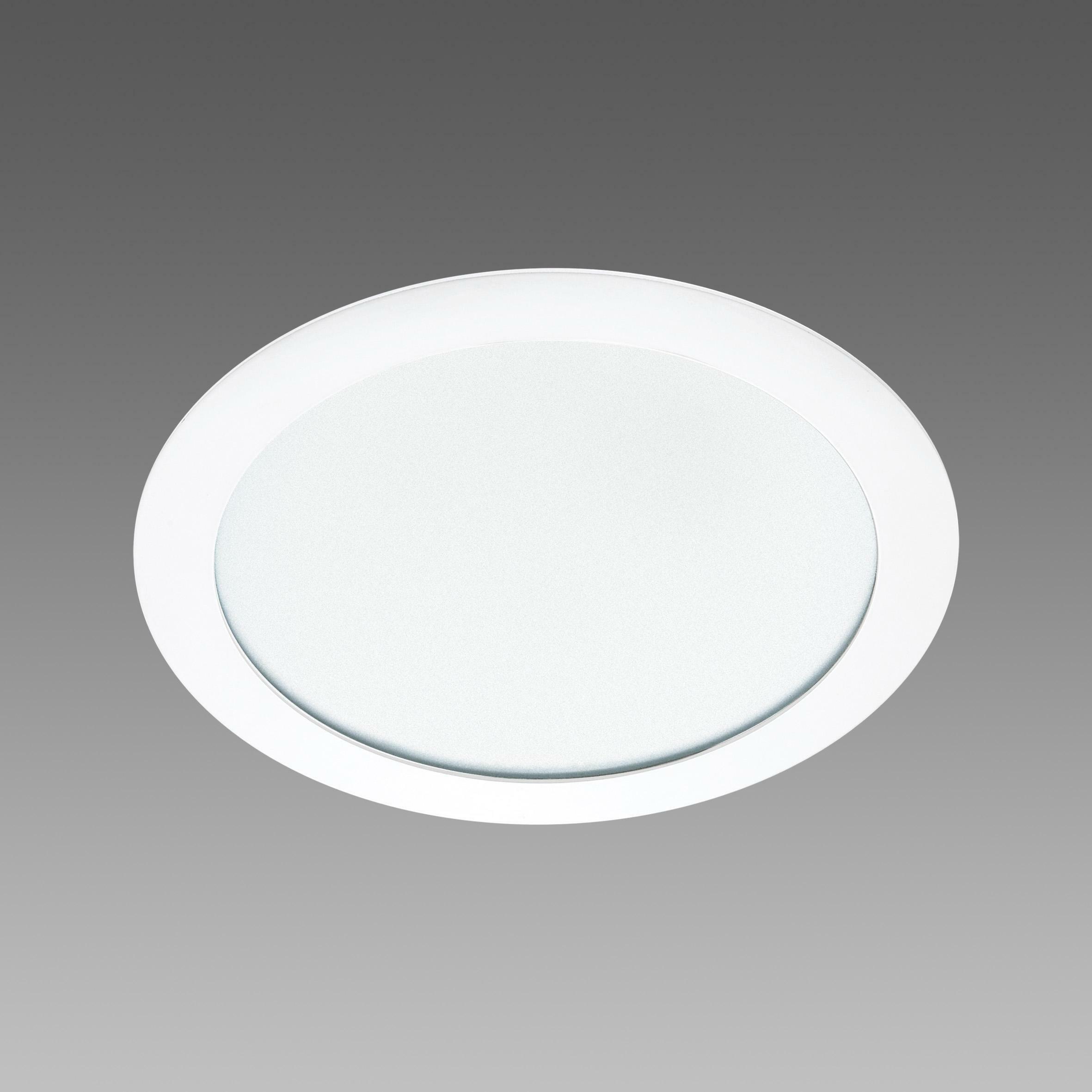 fosnova fosnova slim lex 2.0 faretto led rotondo da incasso e plafone 18w luce naturale 4000k colore bianco 2215951000 - foto 1