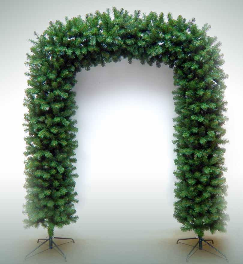 giocoplast natale giocoplast arco decorativo 2520 rami 250cm diametro 60cm 301 11911 30111911 - foto 1