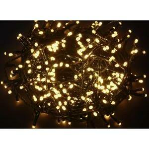 Giocoplast 1200 minilucciole led bianco caldo su 48mt di cavo scuro 139 19016 13919016