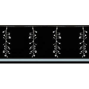 Giocoplast tenda 7 grappoli effetto nevicata 168 led bianco freddo ip44 145 19195 14519195