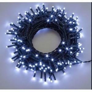 Giocoplast 100 minilucciole led superluminose bianche fredde con cavo scuro 4mt 139 19000 13919000