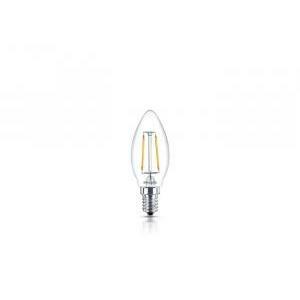 4 lampadine a candela led 4,3w a filamento attacco piccolo e14 luce calda 2700k 919001889793 ledol40wwcldisx4 ledol40wwcldis4
