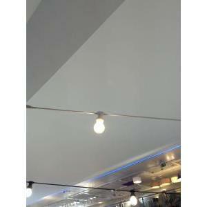 Catena con 10 porta lampadine attacco e27 per esterno  lunga 10 metri 55-141 55-341