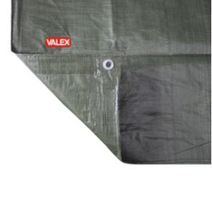 Telo occhiellato  2x3m verde - 1454273