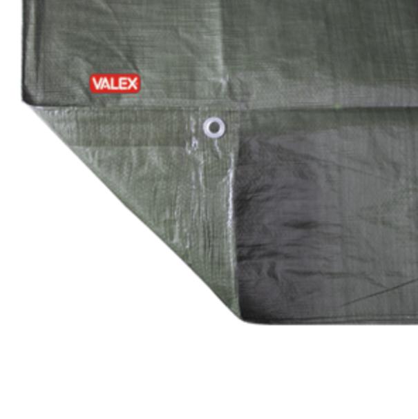 Telo occhiellato Valex 2x3m verde - 1454273 01