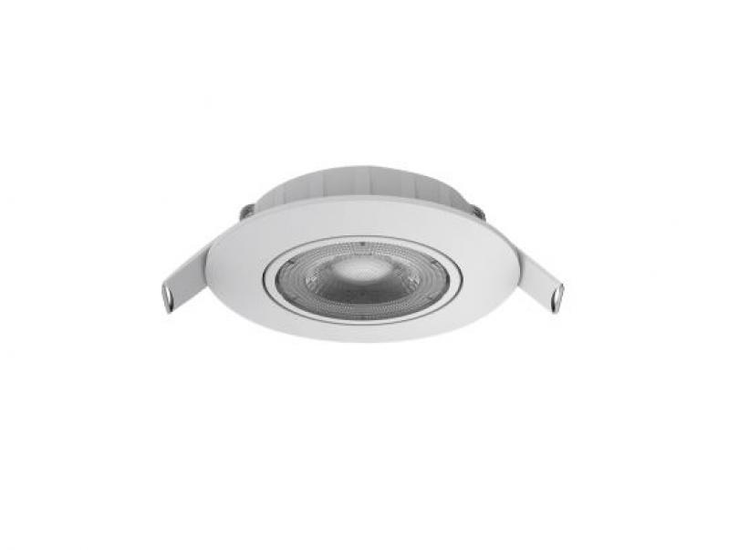 century century futura led  faretto da incasso per interno 6w luce naturale 4000k colore grigio  ft-066840 - foto 1
