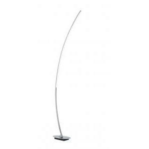 Solo piantana led curva alluminio spazzolato h. 150 r42791105