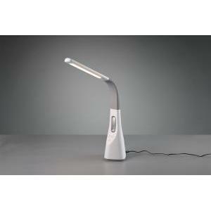 Vento lampada da studio led bianca con ventilatore incorporato tipo "dyson" con regolazione intensita' ventilatore e luce calda e fredda attacco usb h. 50cm r50381101