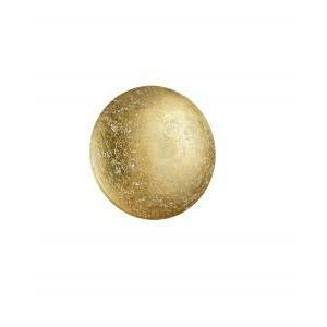 Chiros applique led diffusore metallo oro d. 22cm 224110179