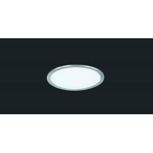 Phoenix plafoniera led tonda dimmerabile acciaio diff. bianco d. 30 674093007