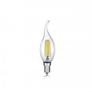 Lampadina led colpo di vento con filamento e14 trasparente 5 intentouchdimmerta'