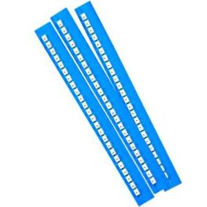Stecche segnalazione cavi seegno - bl117g11bw 3m 10 pezzi