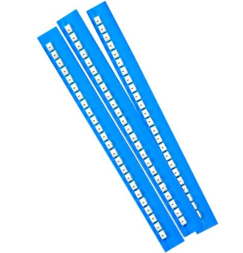 stecche per segnalazione e marcatura cavi 3m colore blu confezione 10 pezzi