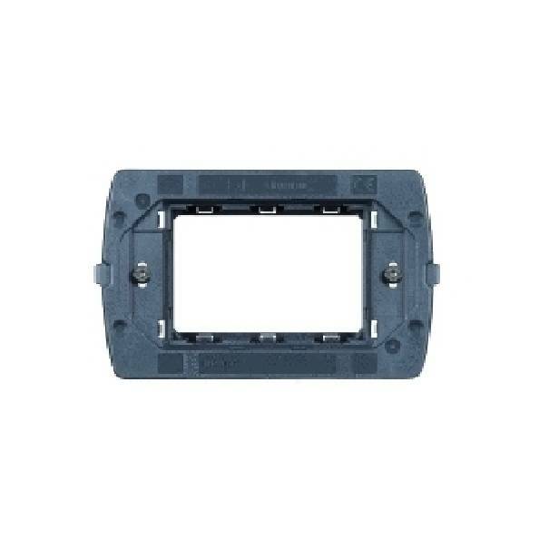 bticino bticino livinglight supporto 3 posti per placche air ln4703c - foto 1