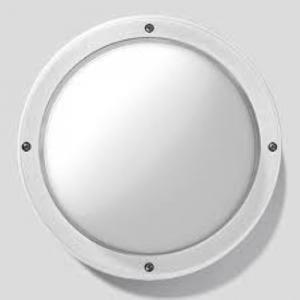 Prisma eko 26 plafoniera da parete e soffitto attacco grande e27 in tecnopolimero colore bianco goffrato 300334