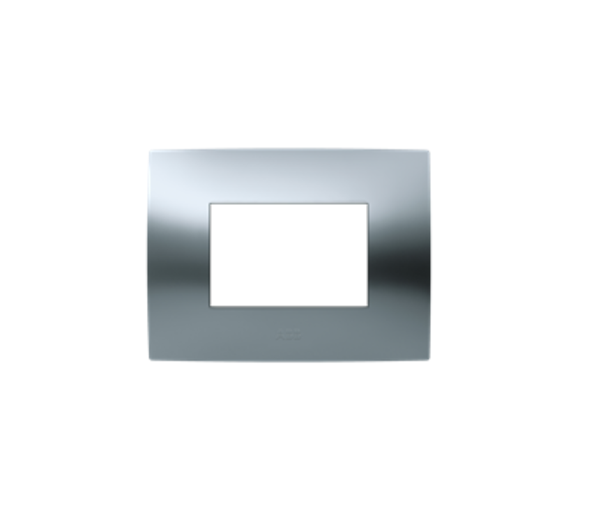 Placca ABB Chiara 3 moduli cromo - 2CSK0316CH 01