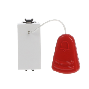 Abb pulsante 1p 16a no bianco portanome 2 moduli 2csk1031ch