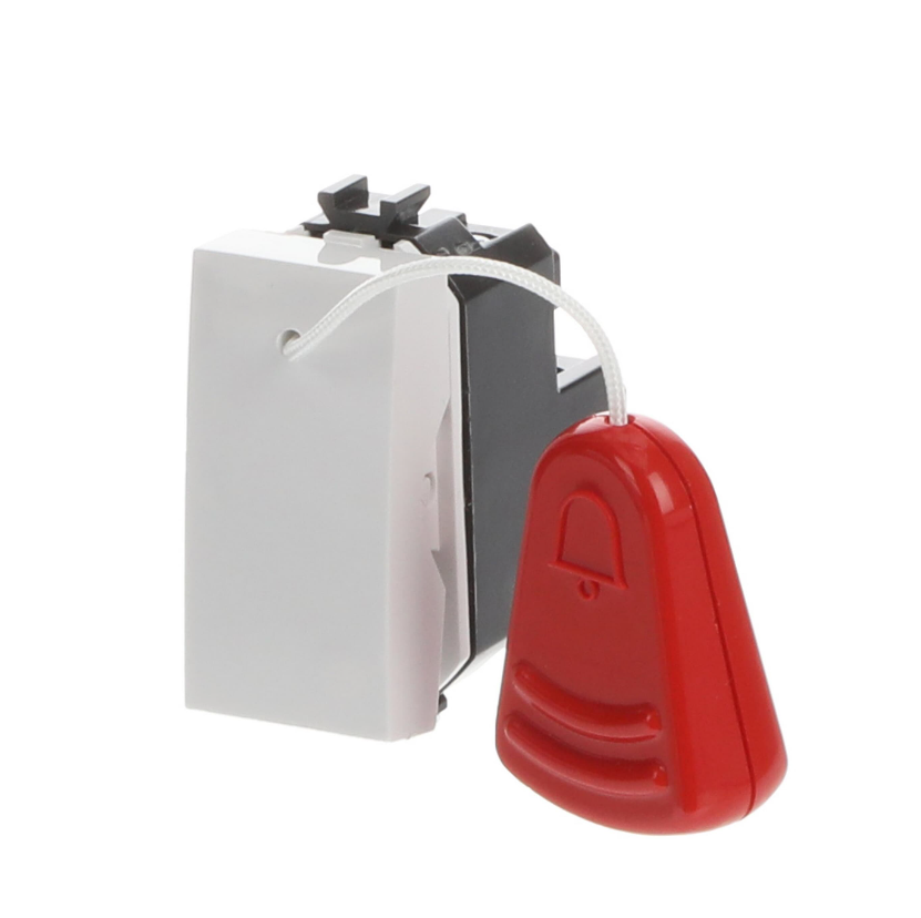 Pulsante a tirante ABB Chiara 1 modulo 1P 16A bianco - 2CSK1020CH 02