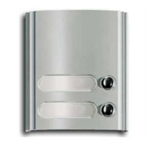 ELVOX Modulo per Targa in Alluminio Verniciato Grigio Luce con 2 ...