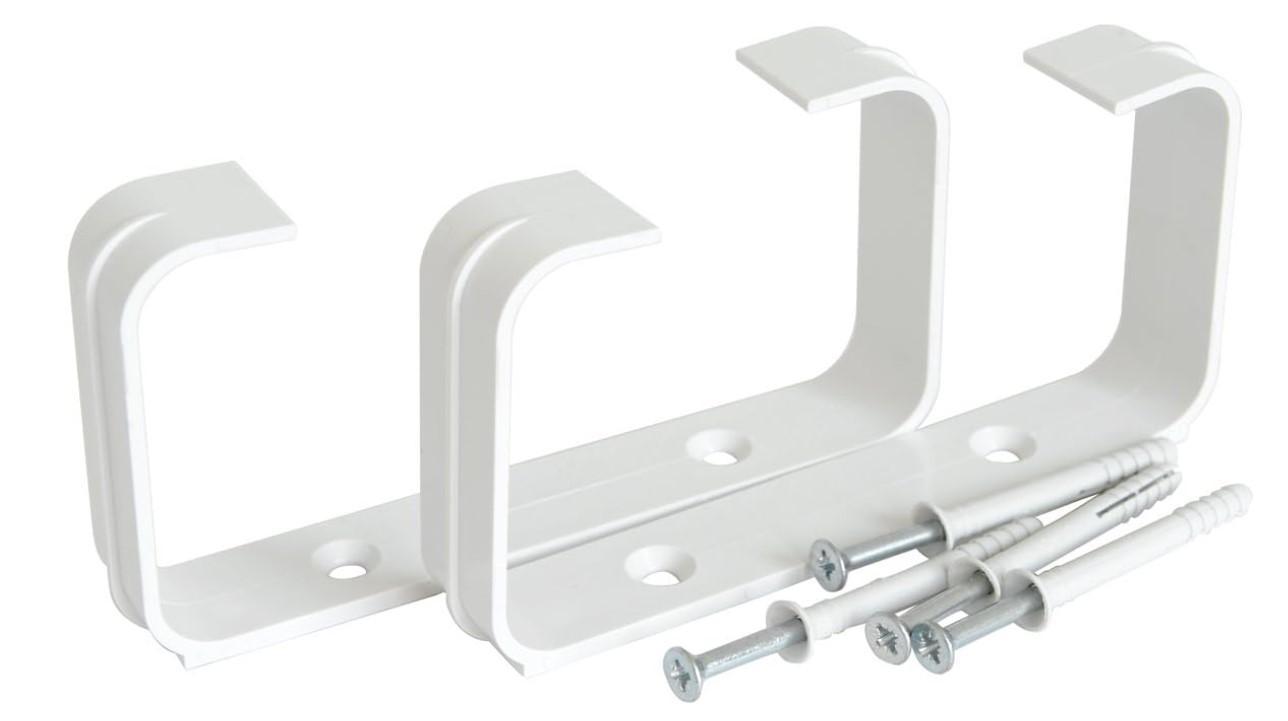 Staffe fermatubo La Ventilazione bianco 2 pz - STV2126B 01