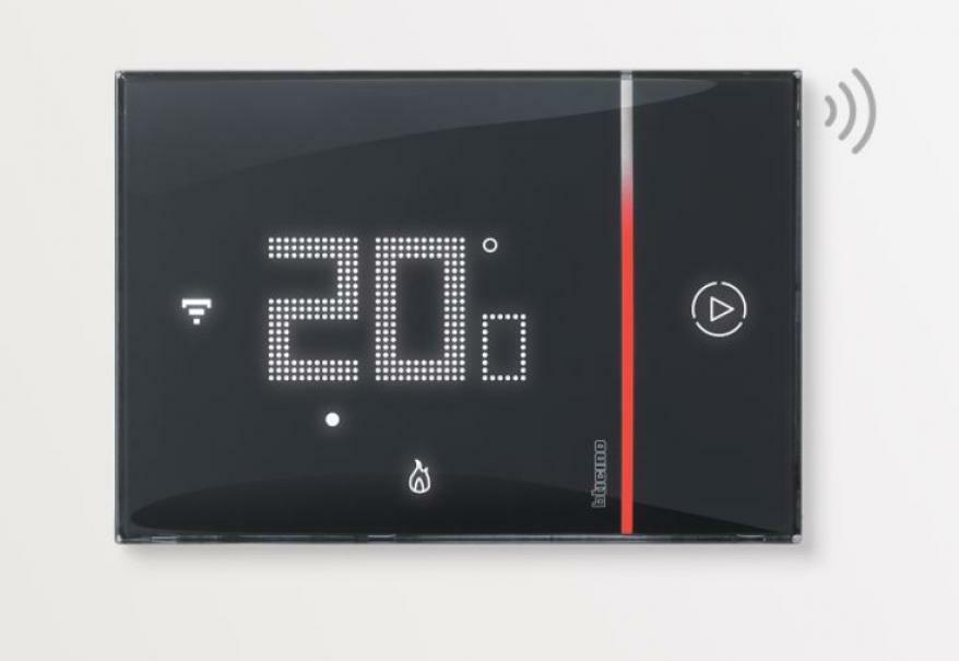 bticino bticino termostato connesso da incasso smarther 2 nero xg8002 - foto 2