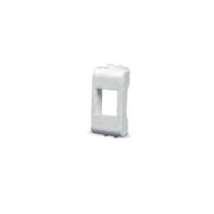 Adattatore per frutto 4 power abb serie chiara bianco - irabbmw