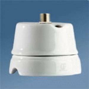 Presa satelitare tv in porcellana colore bianco 00242