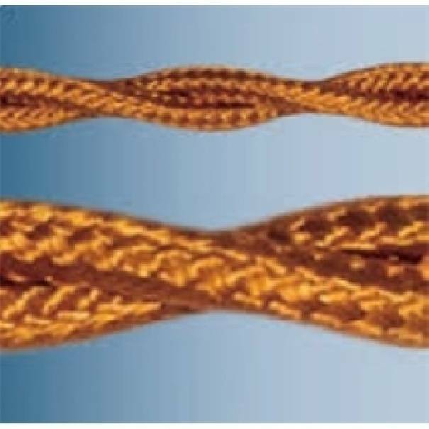 elettroservice elettroservice cavo treccia 5 metri 3x0,75 colore bronzo 10607/b5 - foto 1