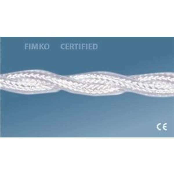 elettroservice elettroservice cavo treccia sezione 3x1,5 colore bianco 25 metri 10010/b25 - foto 1