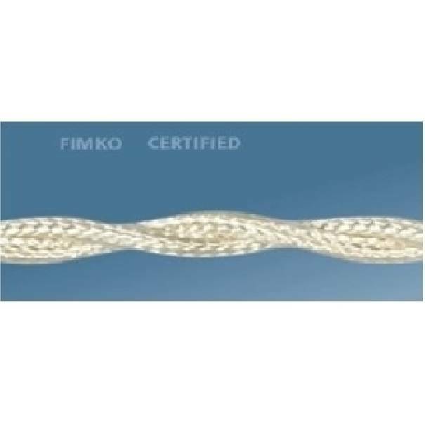 gambarelli gambarelli cavo treccia colore avorio 25 metri sezione 3x1,5 10110/b25 - foto 1
