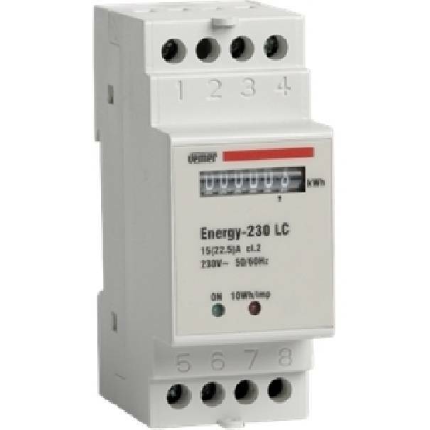 vemer vemer contatore energia monofase energy-230 lc vn960100 - foto 1