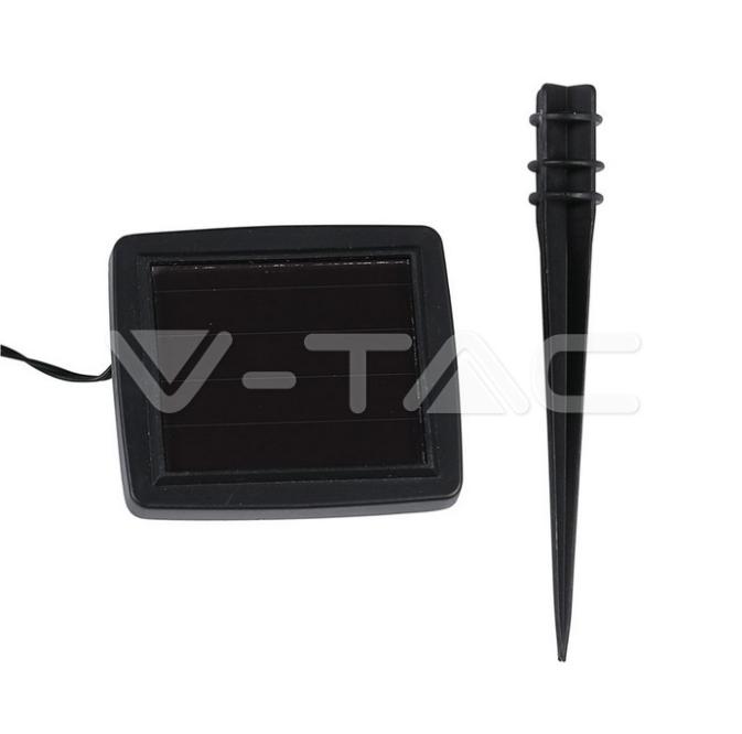 Catenaria solare led V-Tac 10 lampadine 1W 3000K 2 metri VT-71010 - 8559 02