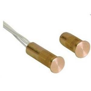 Contatto magnetico cilindro corto in ottone me414ctf