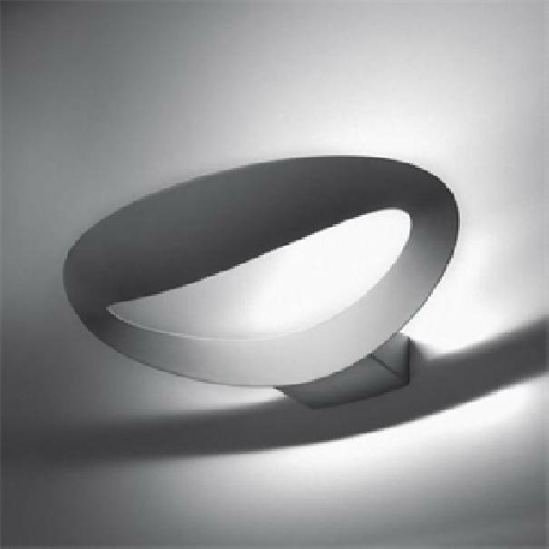 artemide artemide lampada da parete alluminio pressofuso mesmeri halo bianca 0916010a - foto 3