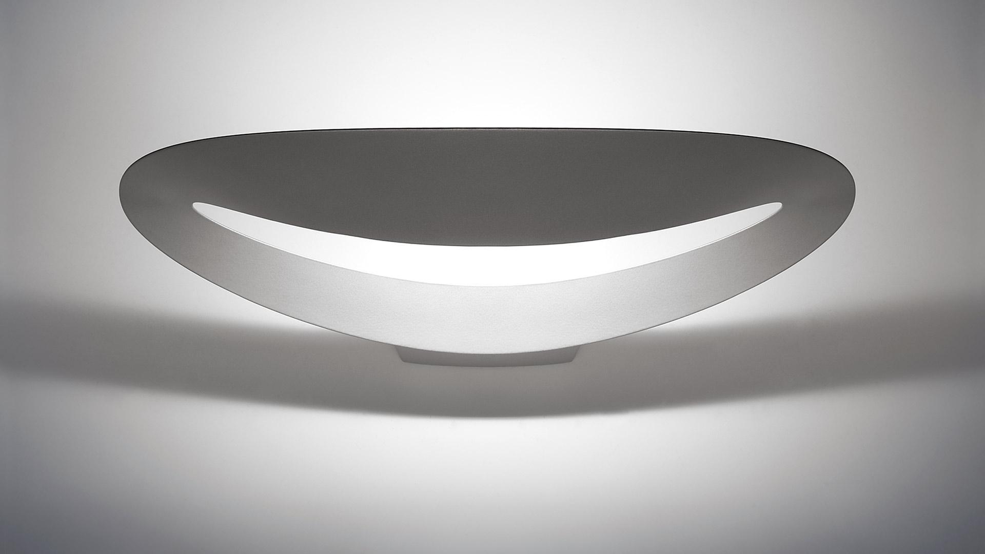 artemide artemide lampada da parete alluminio pressofuso mesmeri halo bianca 0916010a - foto 5