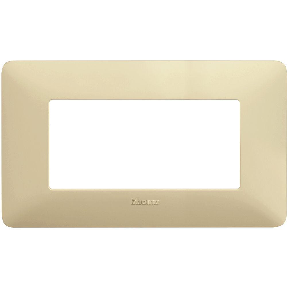 bticino bticino matix placca 4 moduli colore corda am4804bcd - foto 1