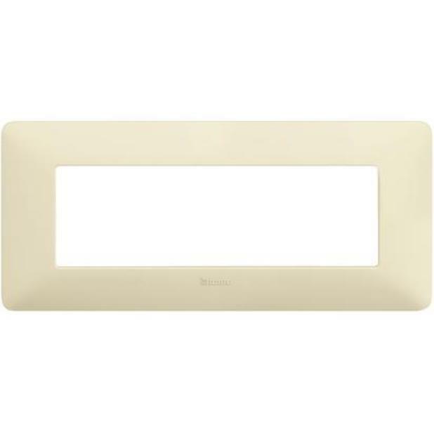bticino bticino matix placca 6 posti colore avorio am4806bav - foto 1