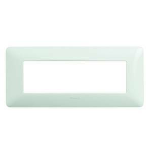 Matix placca 6 moduli tecnopolimero colore bianco am4806bbn