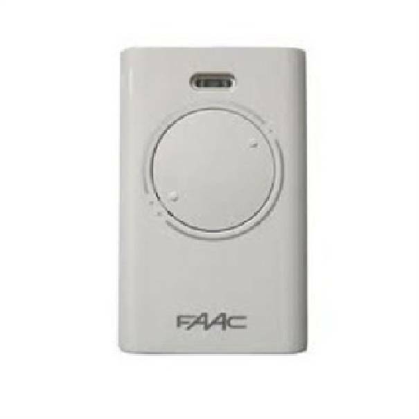 faac faac telecomando per cancello due canali xt2 433 slh lr colore bianco 787007 - foto 1