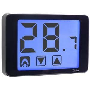 Termostato thalos touch nero a batterie ve433900