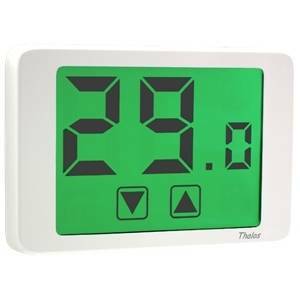 Termostato thalos touch bianco con display multicolore 230v ve434700