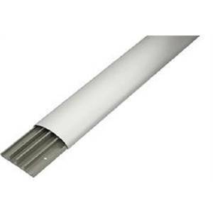 2mt canalina a pavimento e parete 75x18mm colore alluminio al metro kp1873a