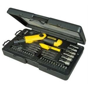 Set 40pz giravite porta inserti a cricchetto 063038