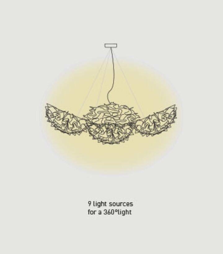 slamp slamp veli 7 suspension lamp prisma velsovsprs04t00000eu - foto 3