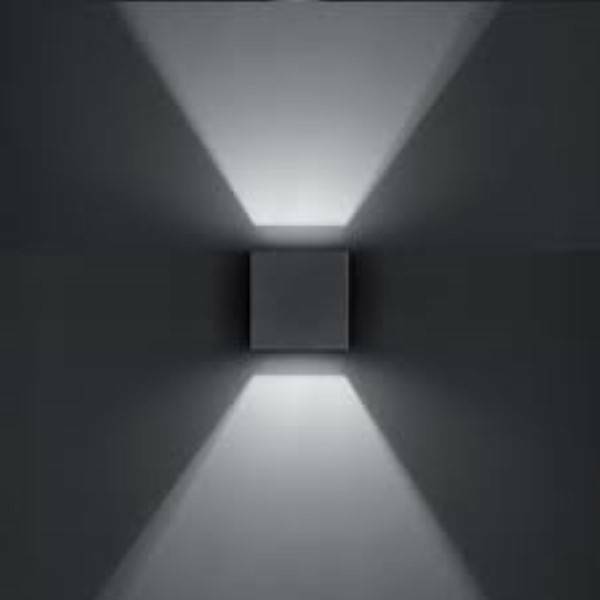 performance in lighting spa prisma lampada cubo quasar biemissione 40w attacco g9 colore antracite 700270 - foto 1