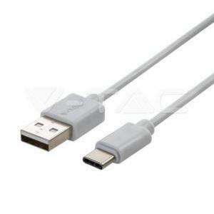 Cavo usb-c 1mt bianco 8482